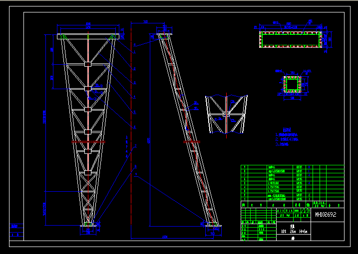 ؙC(j)֧cadD 10t-26m H=6m