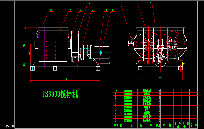 攪拌機(jī)  JS3000